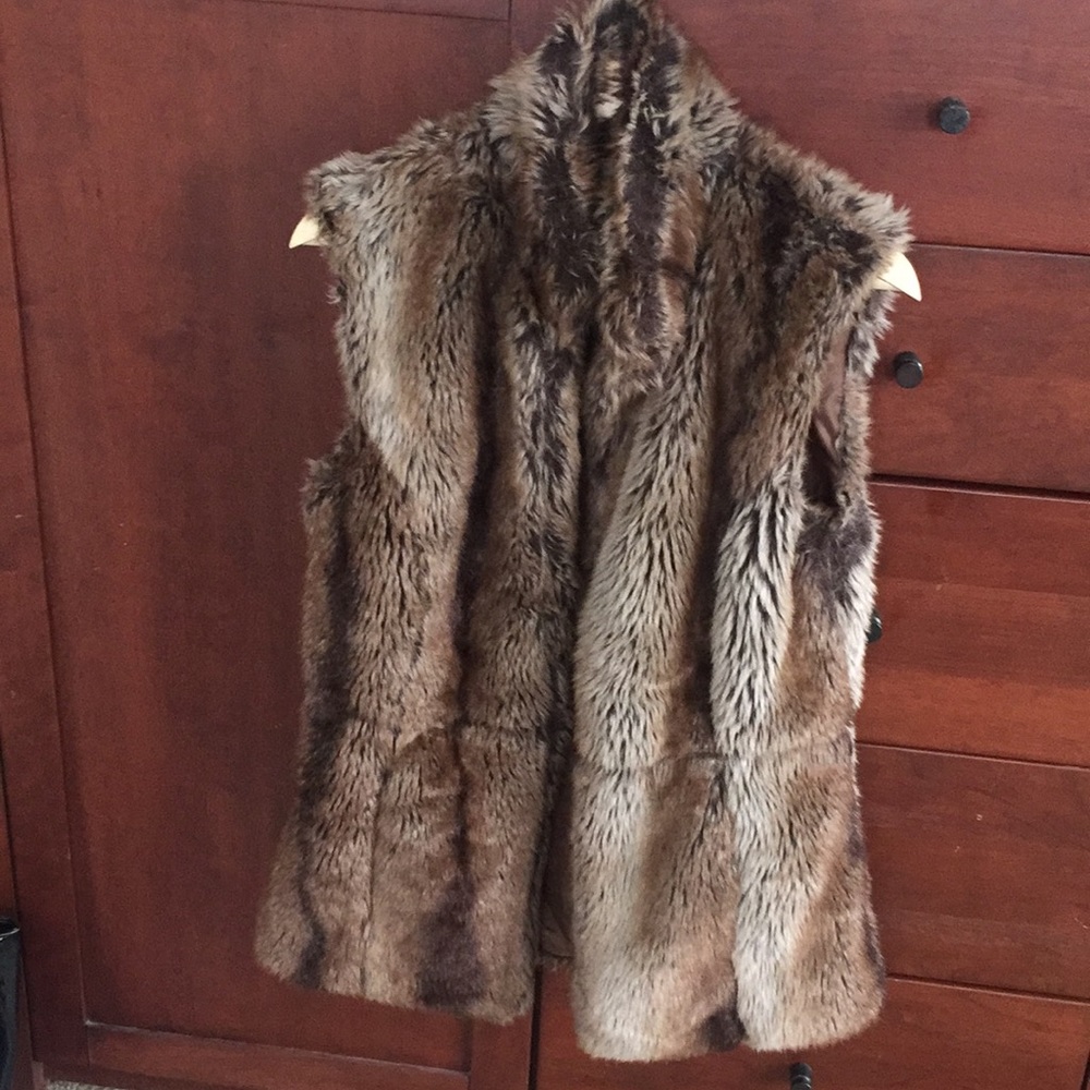 Ya Los Angeles faux fur vest